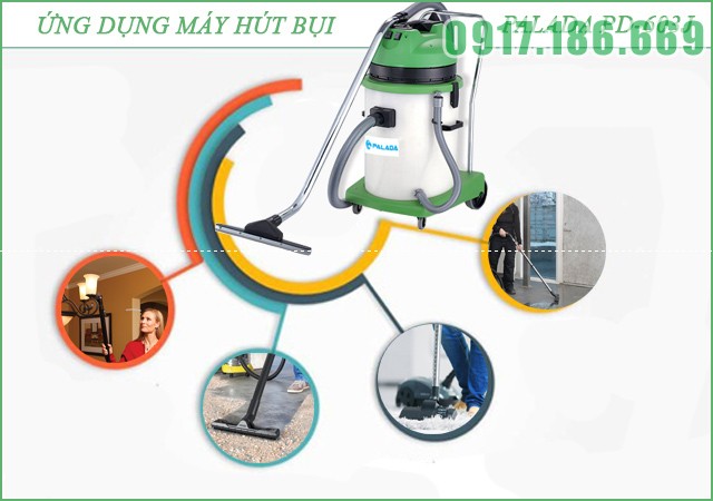 Giá máy hút bụi cho nhà xưởng Palada PD-603J