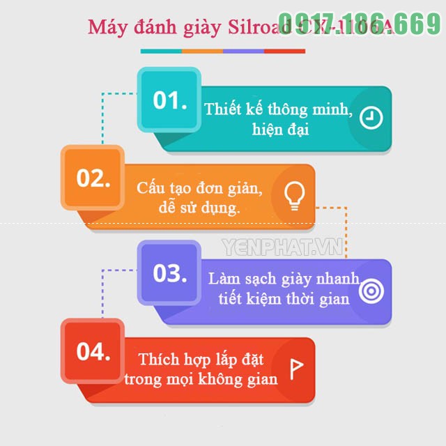 mua Máy đánh giày văn phòng công sở Silroad CX-1106A