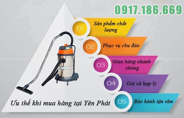 Giá máy hút bụi công nghiệp Palada PD40A-1