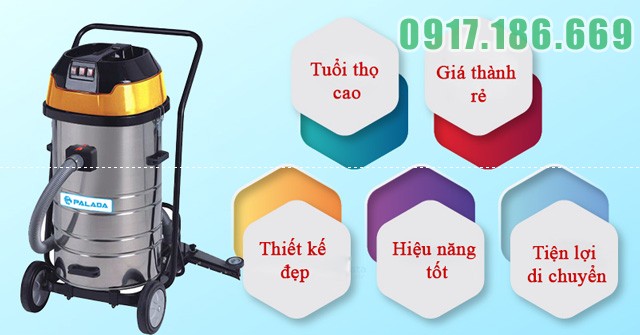 Ưu điểm của máy hút bụi Palada 380T