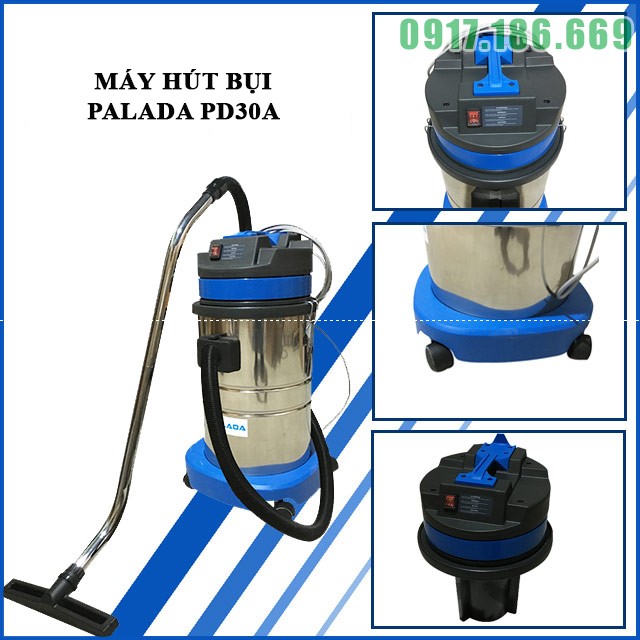 Máy hút bụi khô ướt Palada PD 30A