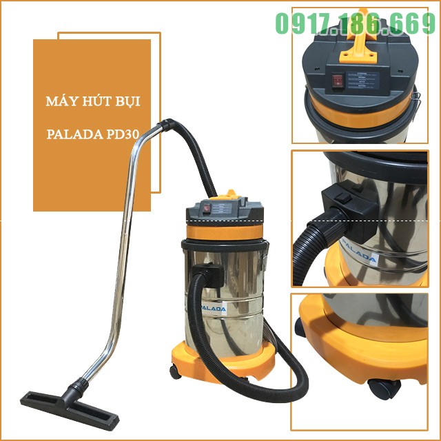 Máy hút bụi cho nhà xưởng Palada PD 30