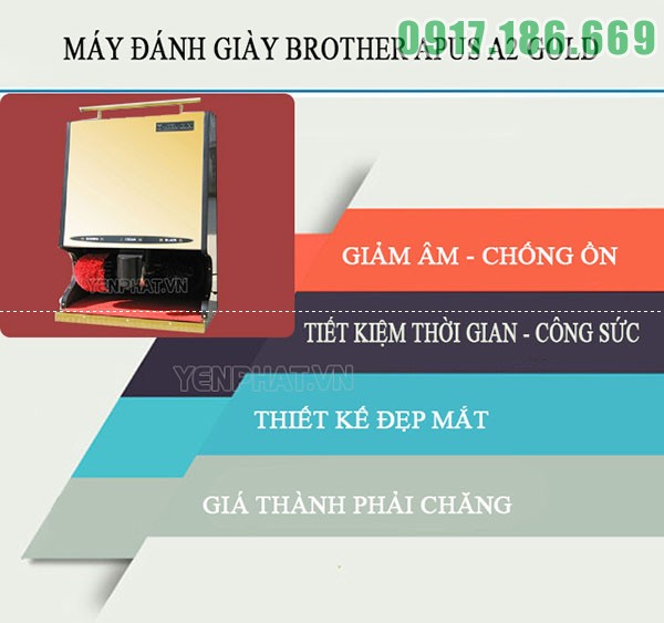 Máy đánh bóng giày tự động Brother