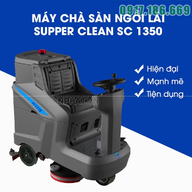 Máy chà sàn ngồi lái Supper Clean SC 1350