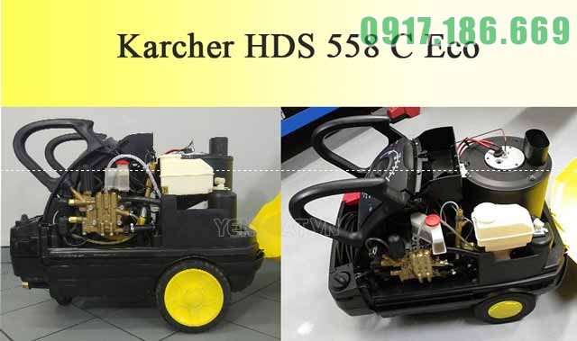 Các bộ phận bên trong sủa máy phun áp lực karcher HDS 558 C Eco 