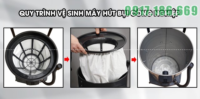 Máy hút bụi sàn công nghiệp PD80A