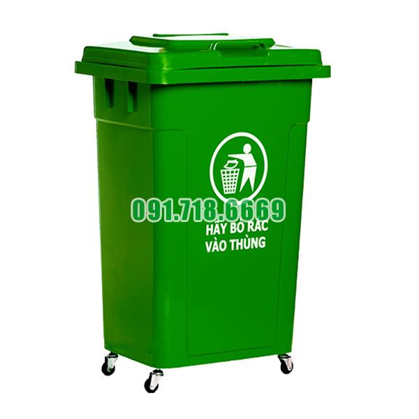 Bán Thùng rác công cộng 240L nắp kín