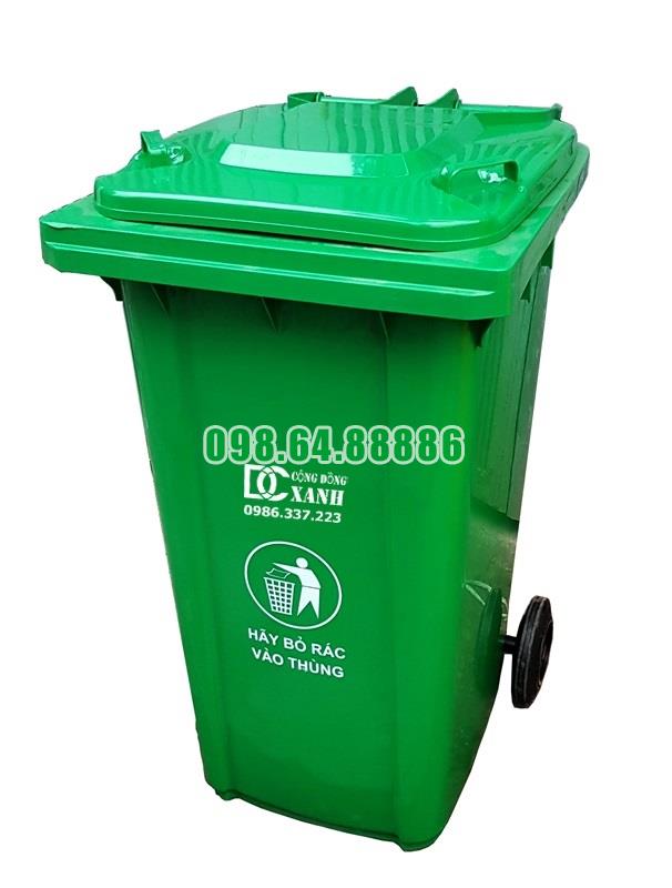 Bán Thùng rác nhựa HDPE 240 lít