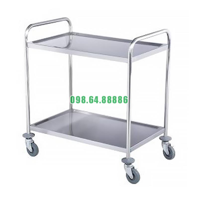 Bán Xe đẩy inox 2 tầng