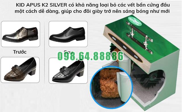 Bán Máy đánh giày tại nhà Kid Apus K2 Silver