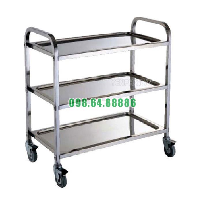 Bán Xe đẩy inox 3 tầng